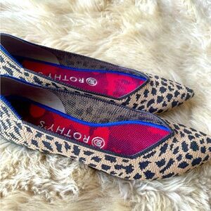 Rothys The Point Cheetah print